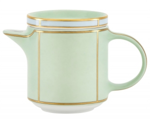 Ginori Diva Verde Coffeepot w/ Cover - 17 oz.